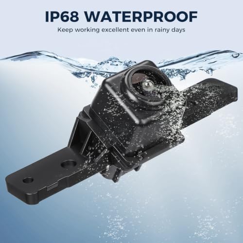 Image of Front View Camera OE: 284F1-4BA0A 284F1-4BA1A, Compatible with 2014-2016 Nissan Rogue 2.5L L4 Murano 2015-2019 3.5L V6