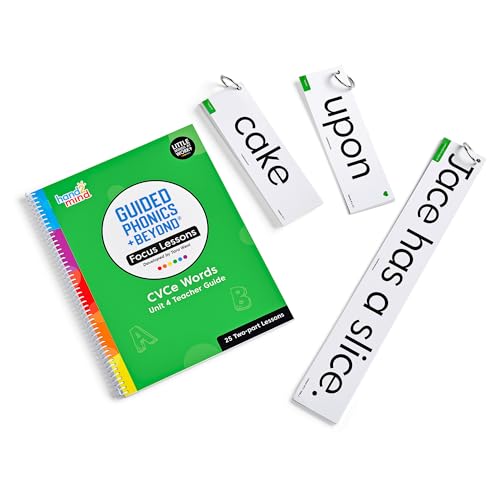 hand2mind Guided Phonics + Beyond Focus Lessons Unit 4 Teacher Guide, Science of Reading Classroom Materials, Kindergarten Homeschool Curriculum Supplies, Early Childhood Education Materials by hand2mind - Used condition - US$26.27