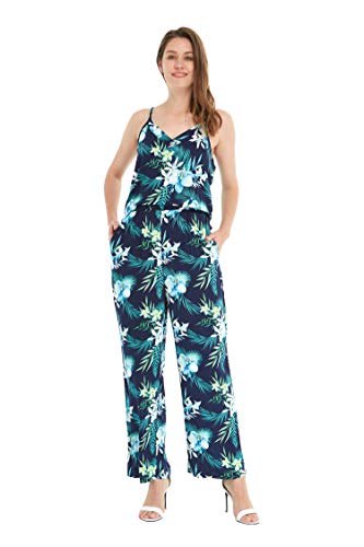Image of Family Matching Hawaiian Clothes, Orchid Breeze Navy | Lightweight 100% rayon • Family matching outfits • Beach vacations • Luaus • Cruises • Family photos
