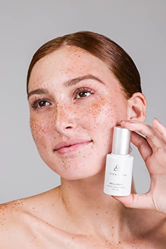 Cosmedix Brilliancy Vitamin C Brightening Face Oil Am/Pm, Sunflower Seed Oil & Elderberry Fruit Extract Protect Skin, Hydrates Skin, Vegan, Gluten & Cruelty Free #TOP4