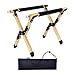 rockible Folding Cooler Stand Ice Box Holder Antislip Sturdy Camping Storage Box Stand Foldable for Picnic BBQ Cooking Outdoor Camping