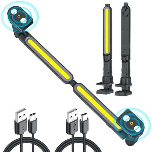 Rechargeable Magnetic Work Light Bar (2-Pack)