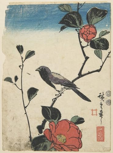 Cuadro de pájaros japonés decorativo para pared de dormitorio moderno y salón