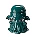 Pacific Giftware Cthulhu Kraken Cookie Jar Turquoise Ceramic Octopus Tentacle Decorative Storage Container for Cookies Treats Snacks Kitchen Counter Decor 7.5