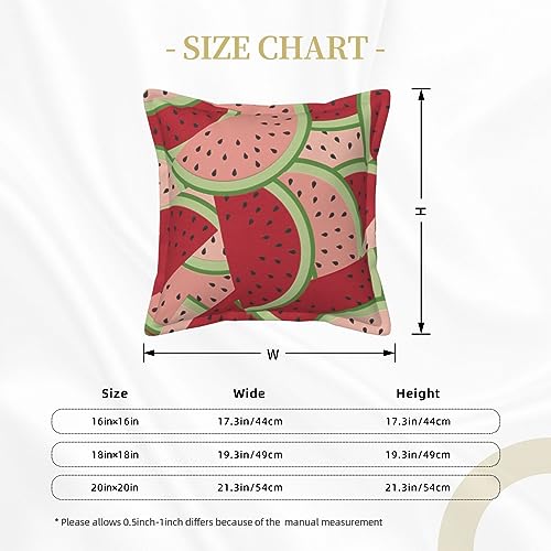 Housses de coussin motif pastèque pour raviver votre canapé