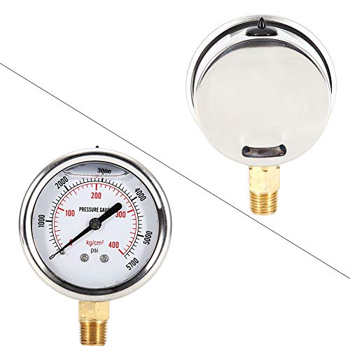 Indicador de presi�n de combustible Indicador de presi�n de combustible Llenado de l�quido Fluido de medici�n Industria qu�mica para la metalurgia de la energ�a el�ctrica del petr�leo