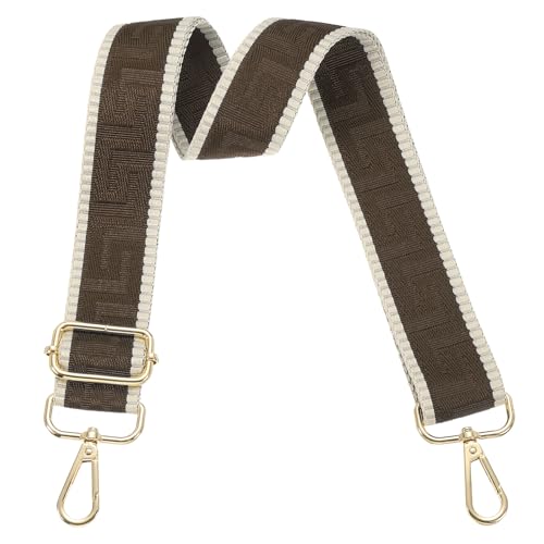 Image of PATIKIL Purse Strap, Adjustable Crossbody Bag Straps Wide Shoulder Strap Universal Replacement Shoulder Bag Belt for Women's Handbags Canvas Satchels Bag Backpack, Dark Brown