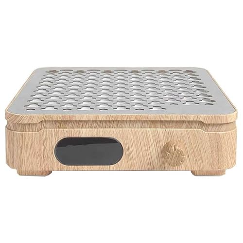 ネイルダストコレクター、電動ダストコレクターネイルテック、ダストファン、再利用可能なフィルター付き、最大4000 RPM/分、調整可能な10段階ギア速度、低騒音、ネイルサロンおよび家庭用(D)