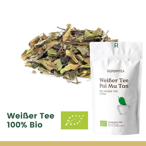 WEIßER TEE Pai Mu Tan Bio 50g | Bai Mu Dan Weisser Tee REPLANTEA®