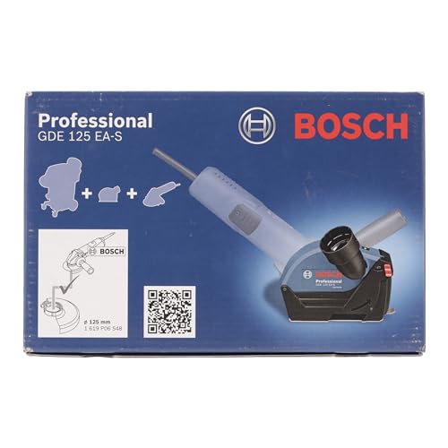 Bosch Professional GDE 125 EA-S dust extraction guard for cutting (suitable for Bosch Professional angle grinders that have a protective guard with screw fastener, disc dia. 125 mm) 9 Bosch Professional GDE 125 EA-S dust extraction guard for cutting (suitable for Bosch Professional angle grinders that have a protective guard with screw fastener, disc dia. 125 mm) - Image 9