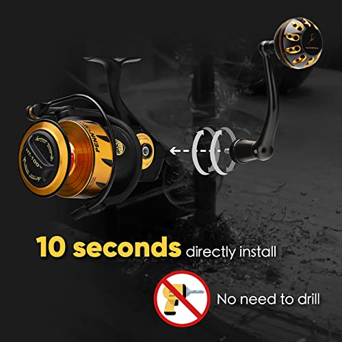 Manovella Mulinello Impugnatura di potenza per