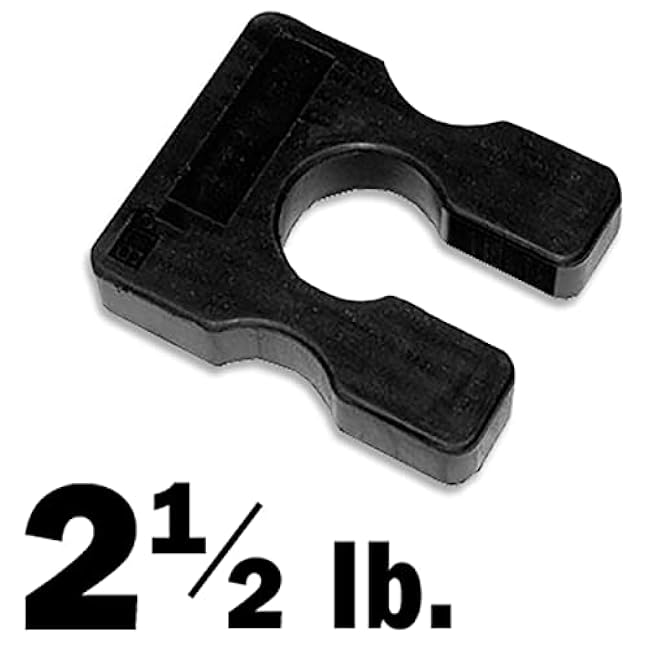 Body-Solid Weight Stack Adapter Plates - Add More Resistance to Your Weight Machines for Improved Results