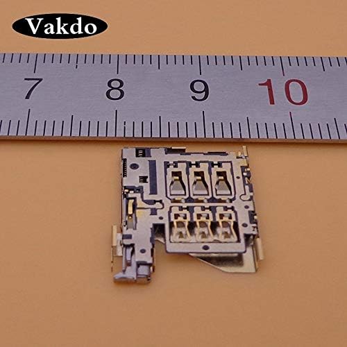 Lysee SIM Card Adapters - 1-30pcs/lot Original Sim Card Reader Holder Module For Nokia Lumia N1520 Slot Tray Holder Socket Repalcement repair Part - (Color: 30pcs)