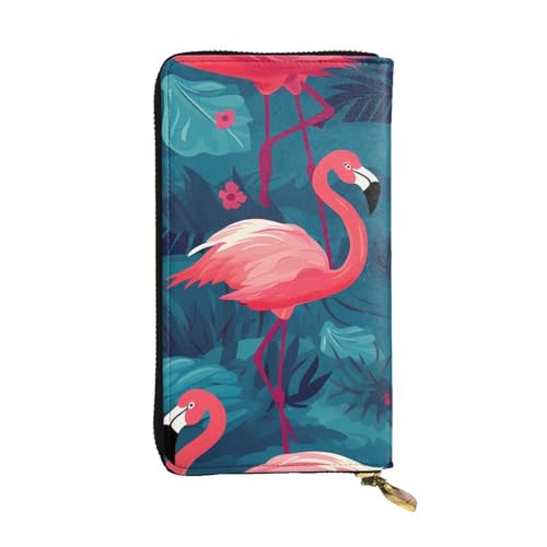 Portefeuille long cuir noir grand format pour organiser cartes et billets