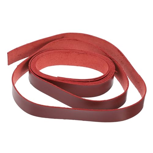 DECORNIJIA 1Rollo Tira De Cuero Correa De Cuero Para Proyectos De Manualidades DIY Para Collares De Mascotas Relojes y Cinturones Color