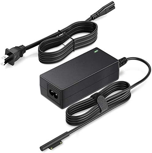 Surface Pro Charger for Surface Pro 4 3, 10ft Extra Long Cord, 12V 2.58A AC Adapter Power Supply Replacement Model 1625