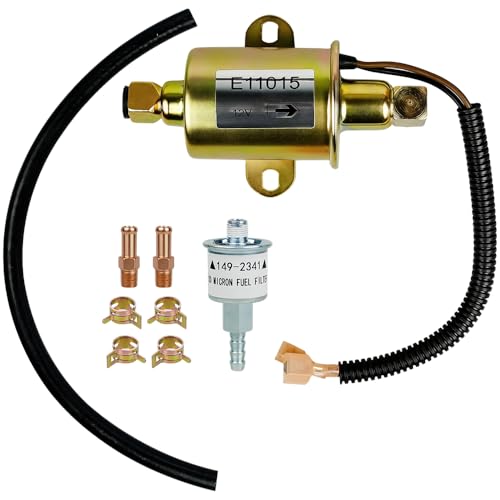 149-2620 Fuel Pump with 149-2314-01 Fuel Filter RV Fit for Cummins Onan Marquis Gold 5500 5.5KW Gas Generator RV 5500 EVAP Motor E11015 Generator Parts
