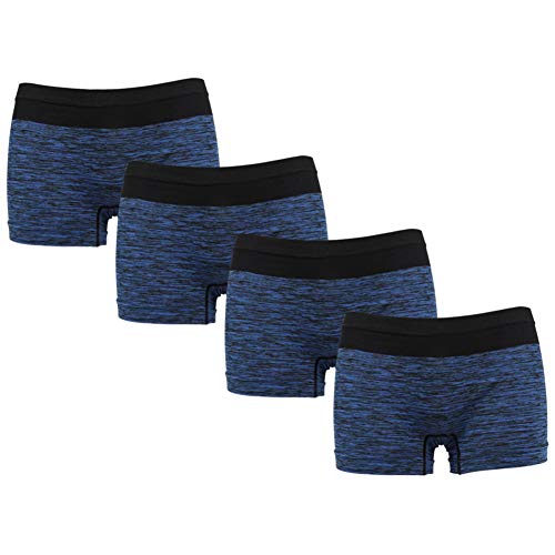 Jzy Qzn Boxer sans Couture pour Femme Culotte pour Dames en Nylon Super Doux sous-Vêtement Respirant et Confortable Cover