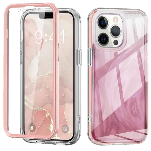 Coque iPhone 12 Pro rose transparente pour protection fine au quotidien