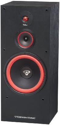 Cerwin-Vega SL-12 12" 3-Way Big Cabinet Floor Tower Speaker w/Mid & Tweeter