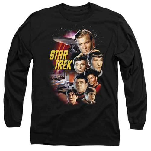 Star Trek t-shirt mixte manches longues contre le look trop banal