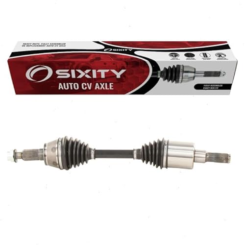 Sixity Auto Front Right CV Axle compatible with Hummer H3 2006-2010 - Passenger Side Complete Axle Shaft Assembly