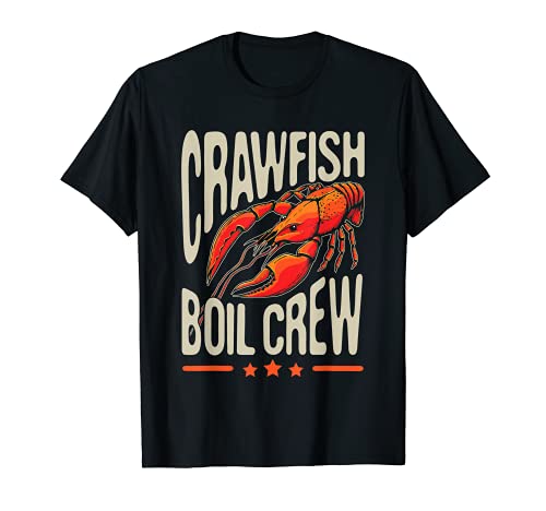 Crawfish Boil Crew Vintage divertido regalo Camiseta