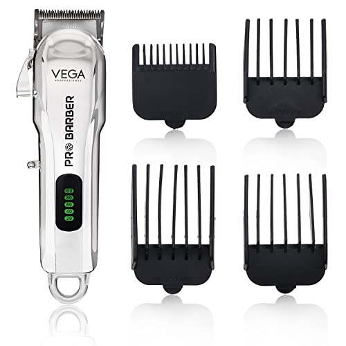 VEGA PROFESSIONAL Men Pro Barber Battery Powered Hair Clipper For...