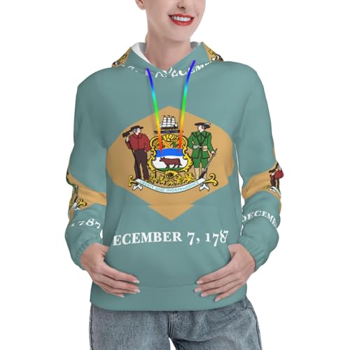 Sweat à capuche Delaware femme pour les fraîches journées d'automne en plein air