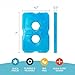 Healthy Packers Ice Packs for Lunch Bags - Original Cool Pack | Slim & Long-Lasting Reusable Ice Pack for Lunch Box, Lunch Bag and Cooler | Freezer Packs for Coolers (Set of 10)