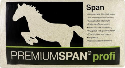 24kg GOLDSPAN Profi Holzspäne Einstreu Kükenstreu für Pferde Nagetiere Kleintiere Geflügel Streu