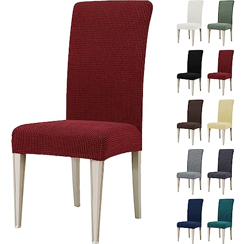 Funda De Silla Elástica De Jacquard Con Rombos De Tamaño XL, Fundas