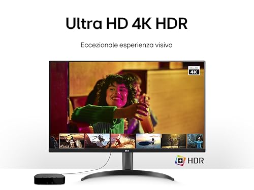 Image of Lg 32ur550K-B - Monitor, 4k, 32 Zoll (81 Cm), VA-Panel, (3840 X 2160), 60Hz, 4 Ms (Gtg), DcI-P3, 90%, Schwenkbar, Schwarz (32ur550K-b)