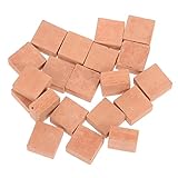 Miniatur-ziegelornament: feines polieren sorgt für sicheres spielen ohne grate, es hilfreich, die fantasie und kreativität des kindes zu fördern, wandziegelmodell