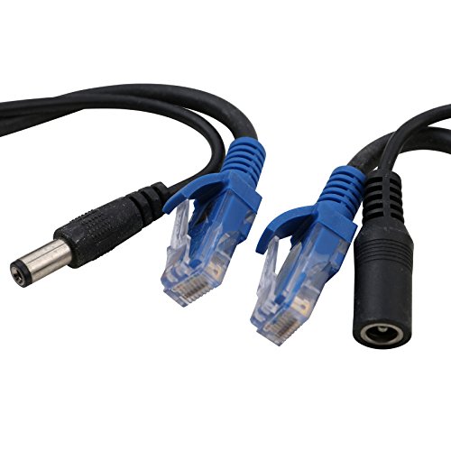 UHPPOTE PoE Splitter Injector Adaptador Power Over Ethernet 100M Red UTP 8 Nucleos miniatura 3