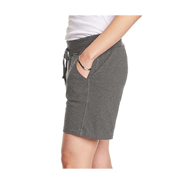 Hanes Women's Jersey Pocket Short with 