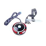  ANGEEK Desktop PC Computer EIN- und Aus Schalter Tisch Startknopf Desktop PC Case Power Switch Mit 2 USB Anschlüsse Power Reset Button LED Licht, Idealer Ersatz von PC-Kastenschalter