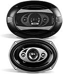 BOSS Audio Systems P69.4C Phantom Series 6 x 9 Inch Car Door Speakers - 800 Watts (Pair), 4 Way, Full Range, Tweeters, Coaxial, Sold in Pairs, Hook Up to Stereo and Amplifier
