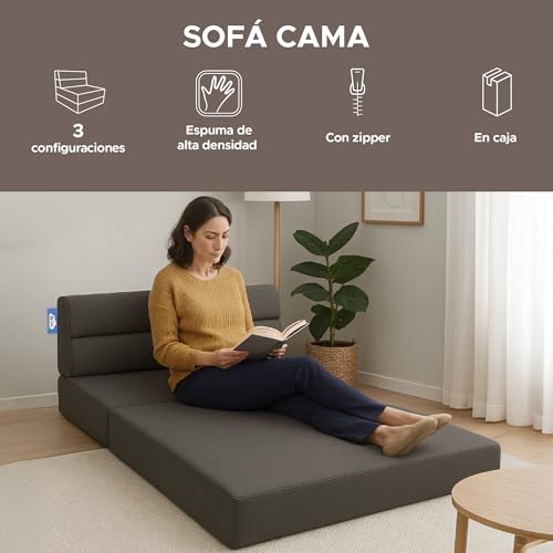 La Mejor Recopilación de Sofa Cama Oferta del mes. 15 Sofa Cama Oferta marca skycare (3)
