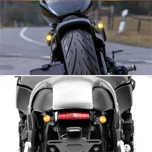 Clignotant moto ambre et feu stop pour les trajets en Kawasaki - 5