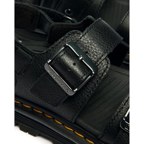 Dr. Martens Sandales Zebzag pour femme, Noir , 37 EU