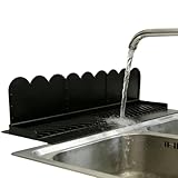Générique Reusable Silicone - Kitchen Sink Splash Guard for Home Hotel | Sinks Splashs Guards Behind Faucet | Restaurant Apartment Businesses Rental House | Sink Splash Guards Dishwasher Safe