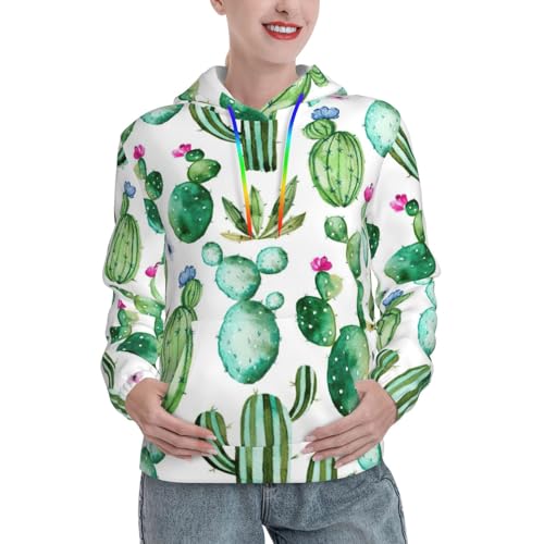 Sweat à capuche cactus femme : finissez-en avec le froid hivernal