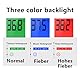 Infrarot-Stirnthermometer Kontaktlose Fieberthermometer Babys Thermometer LCD-Display Digitales Stirnthermometer mit sofort Ablesung, Fieberalarm °C/°F Schalter（Nicht medizinische Präzisionsprodukte）