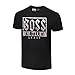 WWE Authentic Wear Sasha Banks Boss Time T-Shirt Silver Medium