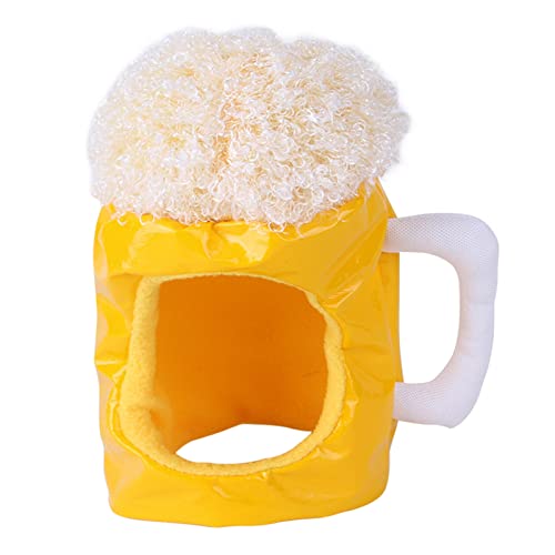 Gorro para perro en forma de tarro de cerveza