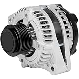 SCITOO Alternator Fits for Acura RDX 2013 2014 2015, 3.5L - 12V 135Amp CW 6 Groove Clutch Pulley, Replace OE 11672 31100-R53-A01 104210-1890 A0282A0215 DRA1273 4801834AB 421000-7030 421000-7031