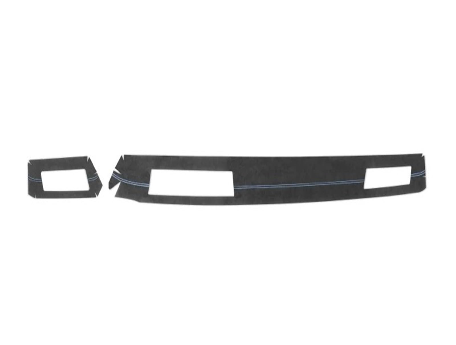 Car Interior Moulding Trim for BMW E60 Series 5 Dashboard Panel Instrument Trim Strip Sticker Car Interior Tuning Interior Accessories(Blue LHD)