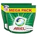 Ariel All-in-1 Pods Lessive Capsules, 108 Lavages (2 x 54 Pods), Original, Efficace même à Froid et Fraîcheur Durable