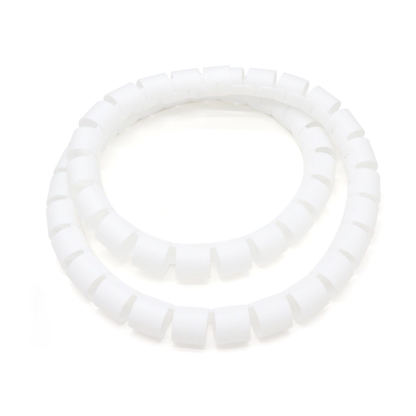 Spiralna osłona na kable. Spiral Cable Wrap Tube Without Wire Finder Multicolor 8-30mm 1-10m(Wit,20MM 10 METERS)